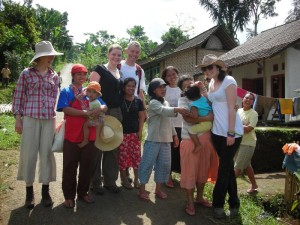 Interact with local people